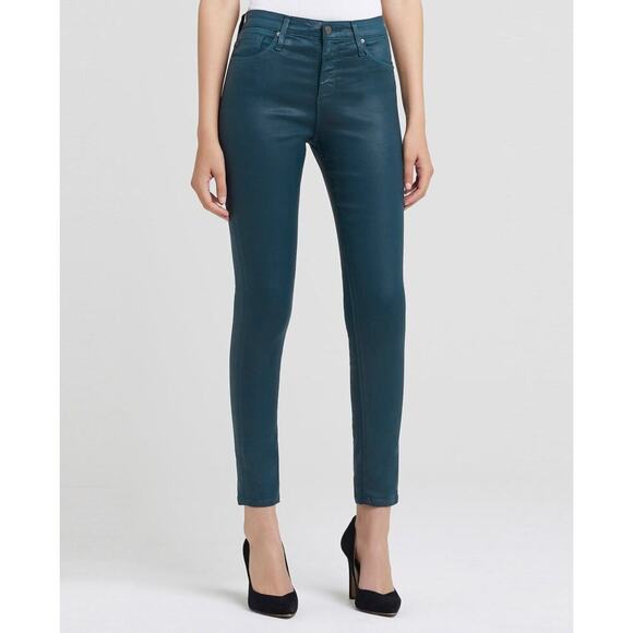 NEW AG Jeans Women’s Size 4 (26) Farrah Skinny Mid-Rise Ankle Royal Lagoon NWOT - Picture 1 of 9